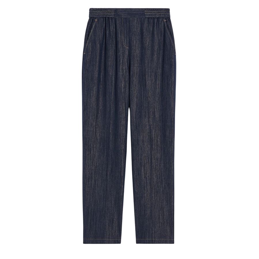 Himare pantaloni in jersey effetto denim da donna Penny Black | 2511781116200002